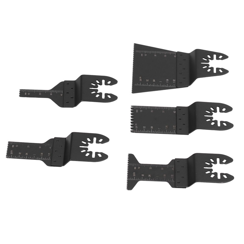 11PCS Oscillating Saw Blade Quick Release Carbon Steel Woodworking Straight