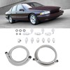 Pyhodi 25 Inch 6AN Power Steering Pump Hose Kit, Nylon