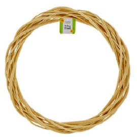 Floral Garden Natural Willow Wreaths Pack of 2