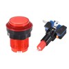 uxcell Game Push Button 33.5mm Round 12V LED Light Push