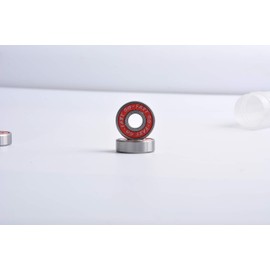 DEEPDREAM 608 ZZ Skateboard Bearings, Sackorange 608zz Double Shielded,8x22x7 Miniature Ball Bearings 20 psc