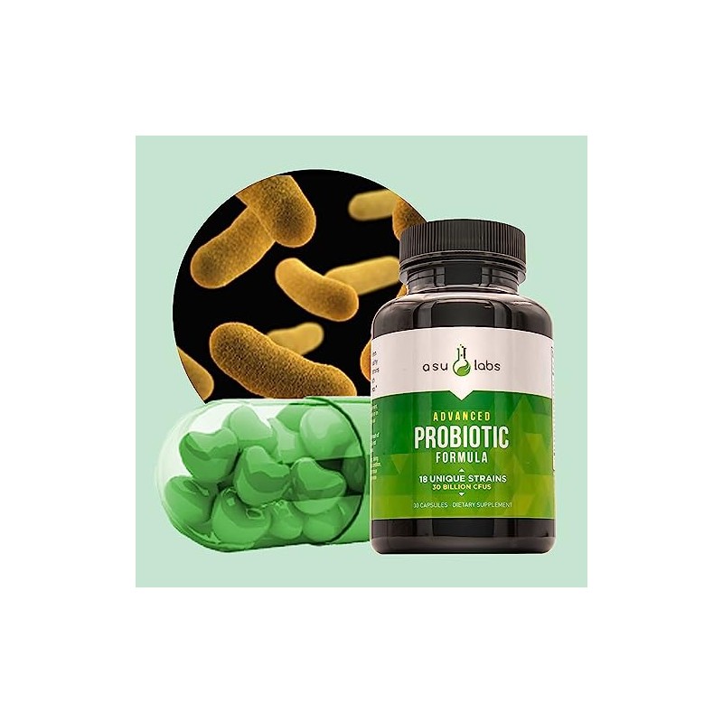 Formula Probiotica Avanzada con 18 Cepas Probioticas Clinicamente Seleccionadas para