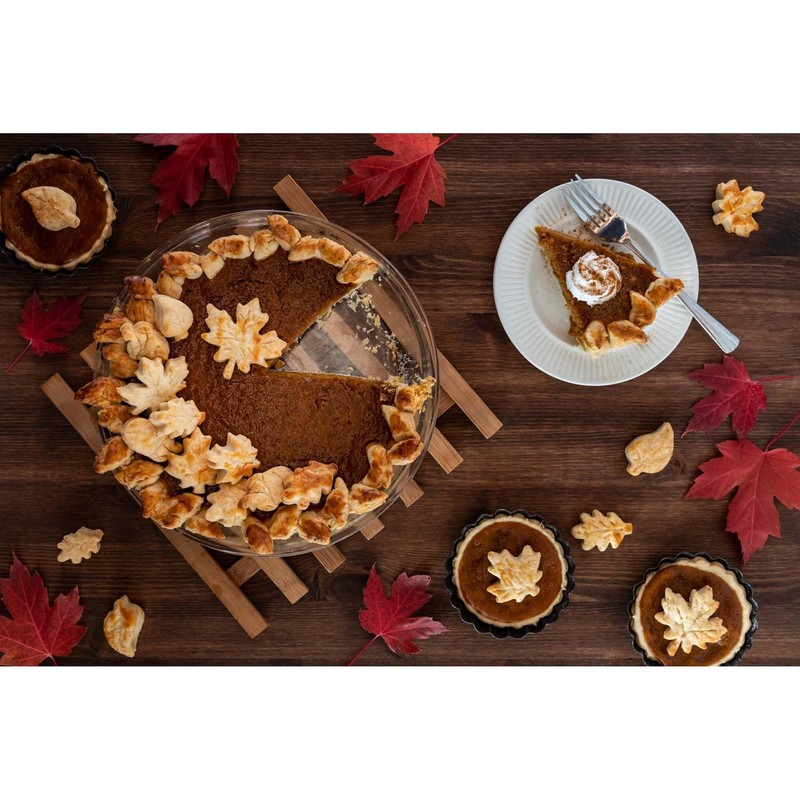 Mrs. Anderson’s Baking Pie Crust Cookie Cutters, BPA Free, Set