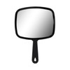 OMIRO 10.3" L x 7.4" W Hand Mirror, All Black