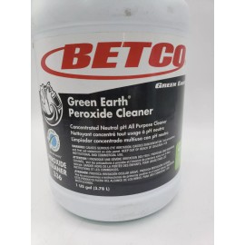 Betco Green Earth Peroxide Cleaner Fresh Mint Scent 1 US Gal/ 3.78 Liter 3360400