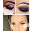Pack of 100 Patches Eyeshadow Stencils, Makeup Eye Pad Stickers,