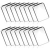 16 Pcs Baking Sheet Stainless Steel Cookie Sheet Small Metal