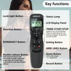 AODELAN Wireless Shutter Release Timer Zoom Controller Camera Remote Control