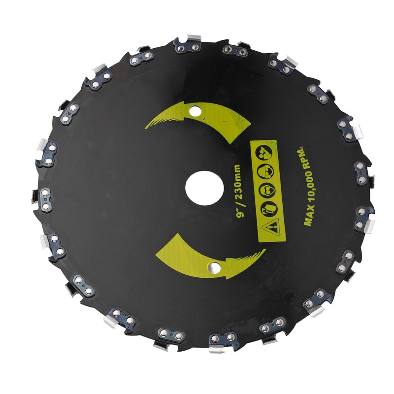 Right Angle Chain Disc Alloy Steel Blade Chainsaw Wheel Disc