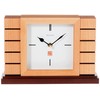 Bulova B1659 Usonian II Frank Lloyd Wright Mantel Clock, Natural