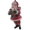OnHoliday Frosted Candy Santa with Candy Cane and Gingerbread Man