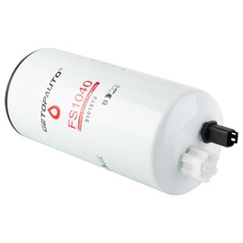 GETOPAUTO FS1040 Fuel Filter Water Separator Compatible with Fleetguard FS1040,Baldwin BF1274SP, Donaldson P551047, Luber Finer LFF1007, 3488, Wix 33423
