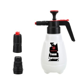 Foam Sprayer, Foaming Pump Blaster Hand Pressure Snow Foaming Cannon Water Blaster, Hand Pressurized Soap Sprayer Manual Foam Cannon Car Wash