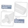 40pcs White Plastic Shutter Repair Pins Kit for Home Window