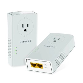 NETGEAR New! Netgear Powerline Adaptor kit, 2000 Mbps Wall Plug, 2 Gigabit Ethernet Port