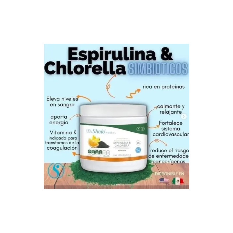 2 Algas De La Vida Espirulina Anemia Colesterol Regalo