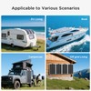 100W Flexible Solar Panel, Ultra Lightweight 100 Watt 12V Portable