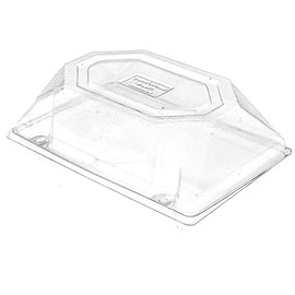 Corsage Creations Clear Corsage Box | Elegant Display Box for Corsages, Wristlets & Buttonholes | Protective Storage for Floral Arrangements | For Weddings & Special Events (11cm x 20.5cm x 13.5cm)