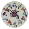 Scooter Collage Clock - Vespa - Lambretta - MS20