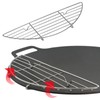 Neutral Zenith Multi-Grill, Stainless Steel Barbecue Grill, Non-Burning, Iron Plate