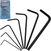 luckaide Wera Allen Key Set, 0.7-3 mm Allen Key Set,