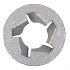 AMZ Clips And Fasteners 100 1/4" Pushnut Bolt Retainers 1/2" O.D. Zinc