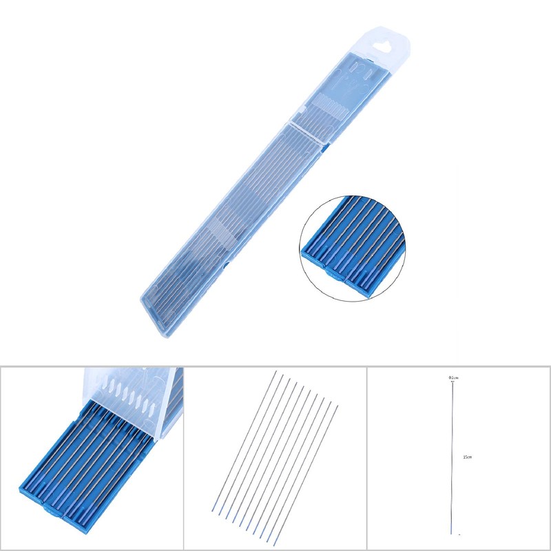 Welding Electrodes Lanthanated Electrode Blue Tip for TIG (1.0*150mm)