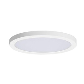 Maxim Lighting 57696WTWT Chip - 22W 1 LED Round Flush Mount-1 Inches Tall and 12 Inches Wide, Finish Color: White