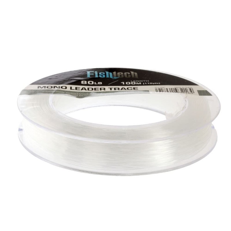 Fishtech Hi Tensile Leader 80lb 100m