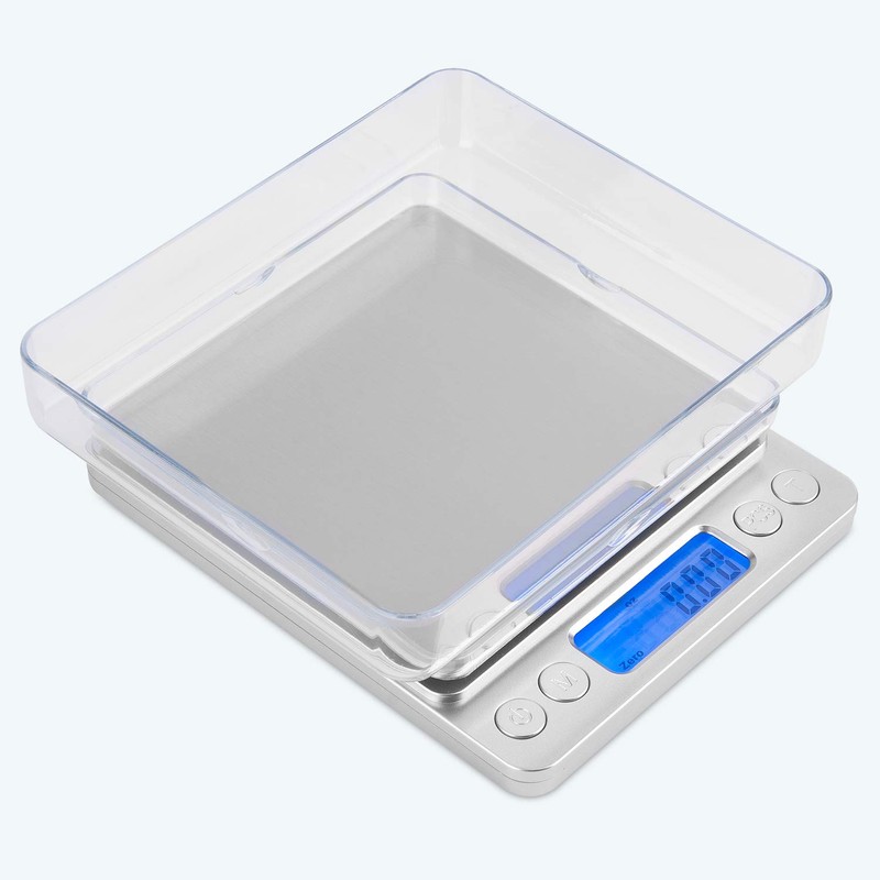 mafiti MK200 Digital Kitchen Scales Stainless Steel 0.1g/3kg Multifunctional Food