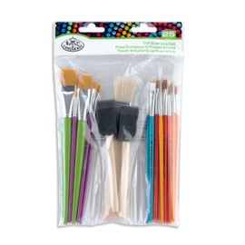 Royal Brush Langnickel 25-Piece Brush Value Pack, Assorted Sizes