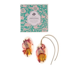 Rosy Rings Oval Botanical Wax Sachets - Apricot Rose