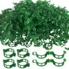 OJYUDD 300 Pcs Plant Support Clips,Plastic Tomato Clips,Plant Support Clips,Garden