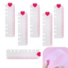 Luoperyuan 6 Holes Pages Binder Notebook Binder Ruler, 6 Pcs