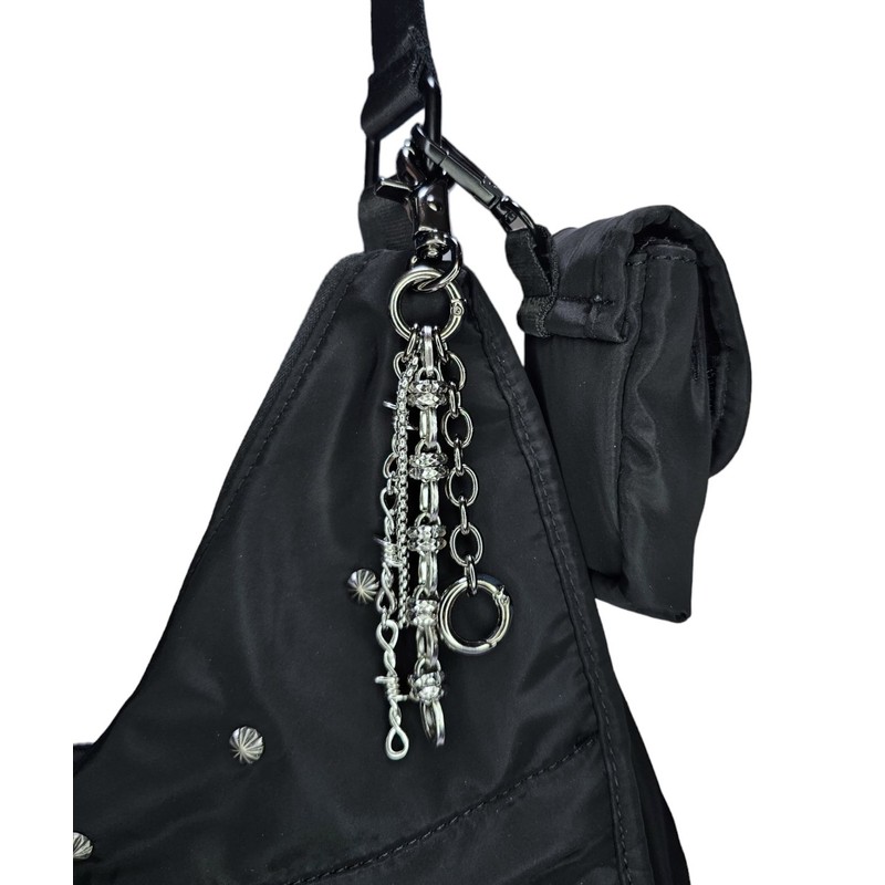 Milk Wave Quattro Pulse Chain Key Ring