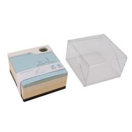 3D Memo Pad Sticky Notes Paper Craft DIY Home Decoration Holiday Gifts with Storage Box