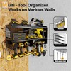 Spampur Power Tool Organizer Wall Mount with Charging Station, 3