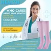OUIVIAL 6 Pairs Compression Socks for Women Men 20-30mmhg Graduated