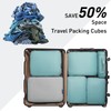 Bagail Ultralight Packing Cubes 7 Set, 3 Compression Packing Cubes