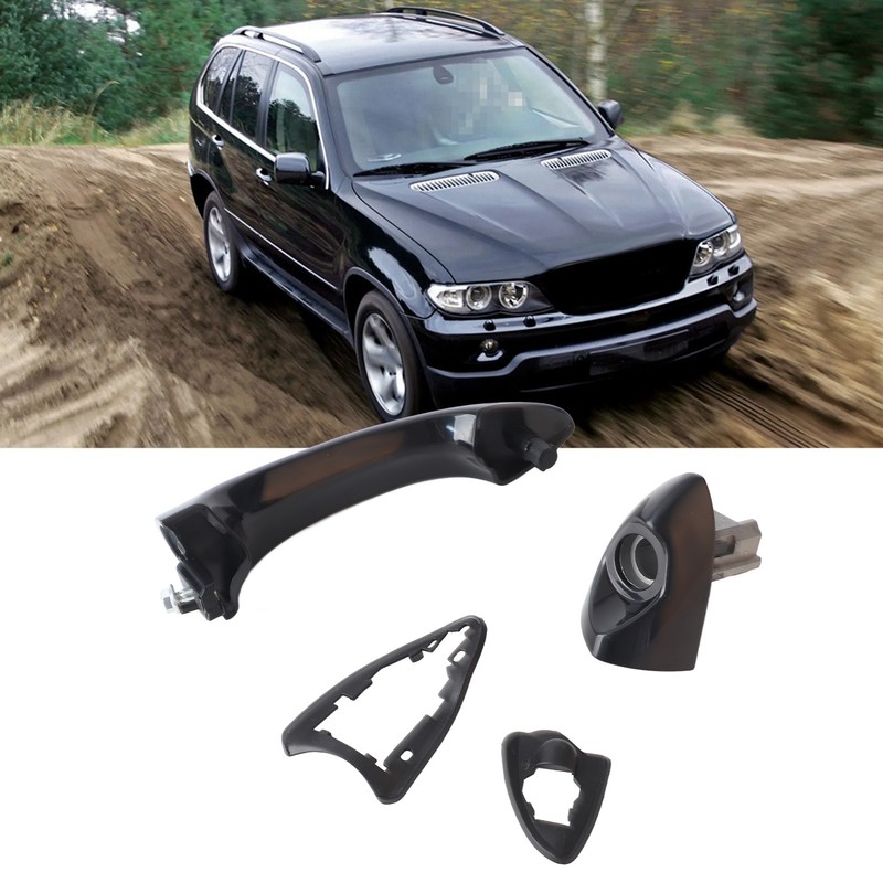 Driver Side Front Left Outside Exterior Door Handle Fit for