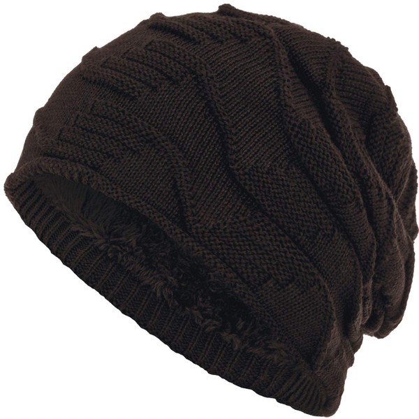 Compagno Beanie Warm Lined Winter Hat Elegant Knitting Pattern One