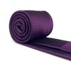 S&W SHLAX&WING Plain Purple Grape Men's Tie Extra Long Dress
