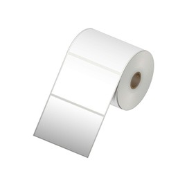 Ecotherm 4x3 Thermal Labels - 2100 Paper Stickers Per Roll - 4 Rolls - fits Zebra LP2844, GC420, GK420, GX430, ZD220, ZD420, ZD500, ZD620, ZP-500, GT800 Direct Thermal Printers