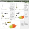DOVESUN Spinner Making Kit Fishing Lure Making Kit Bass Lures