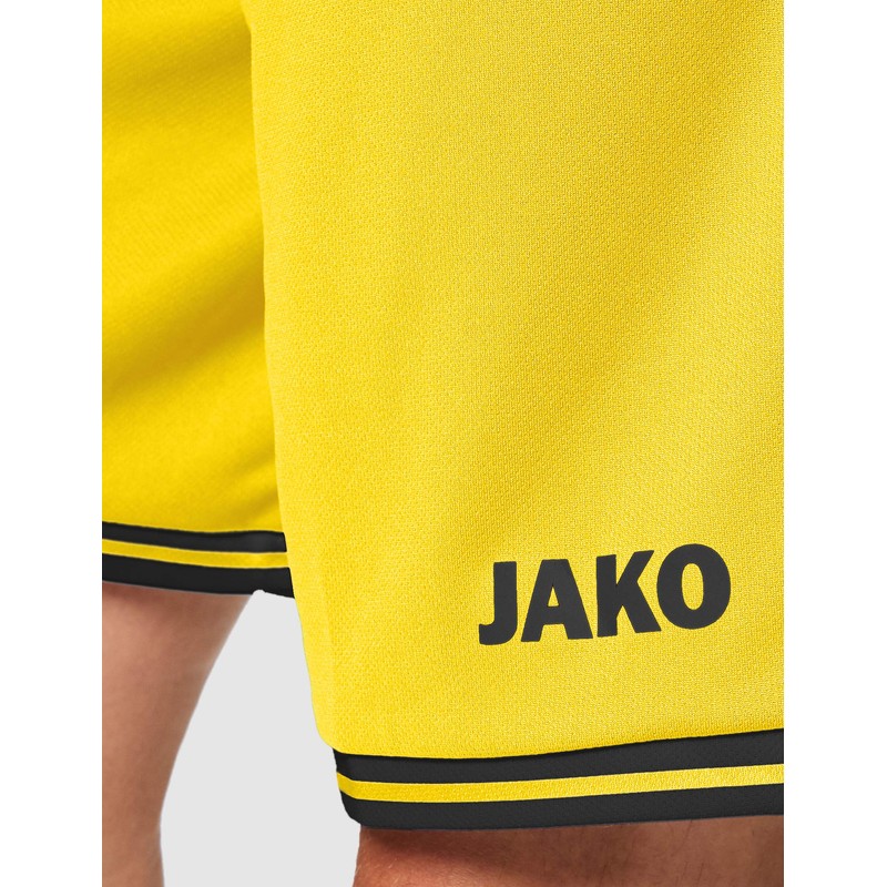 JAKO Center 2.0 Men's Shorts, Black/White, XXL, 4450