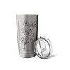 Floral Flower Bellflower Lineart Wildflower Stainless Steel Insulated Tumbler