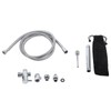 G1/2 Household Shower Converter Hose Stainless Steel Enema Attachment Hose