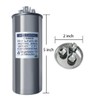 WELCAPAC Capacitor ac 60+7.5 uF 60/7.5MFD ±6% 370V/440VAC CBB65 Dual