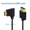 Duttek Mini HDMI to Standard HDMI Cable HDMI to Mini