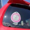 Maternity Mark BABY in ME (R) Car Sign Reversible Suction